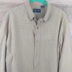 Izod Lg Mens Casual Long Sleeve Shirt.